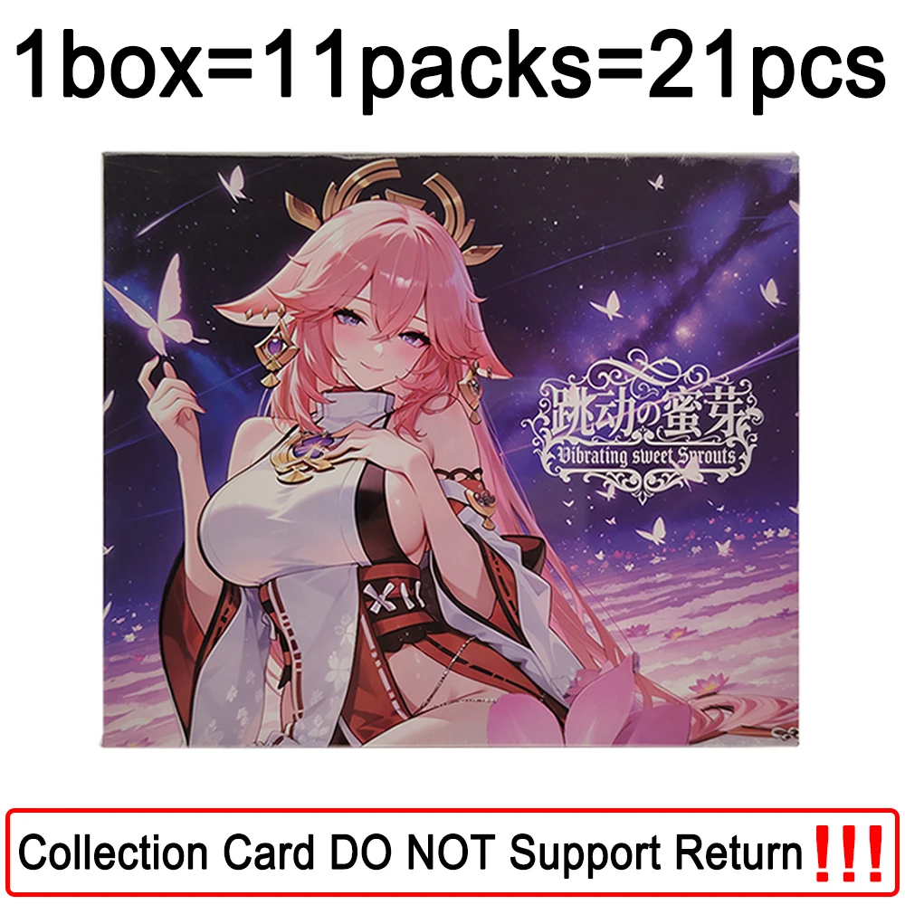 Vibranting Sweet Sprouts Collection Card Attractive Mature Beauty Creative Peripheral Boys Cherish Exquisite Patterns Gift Toys