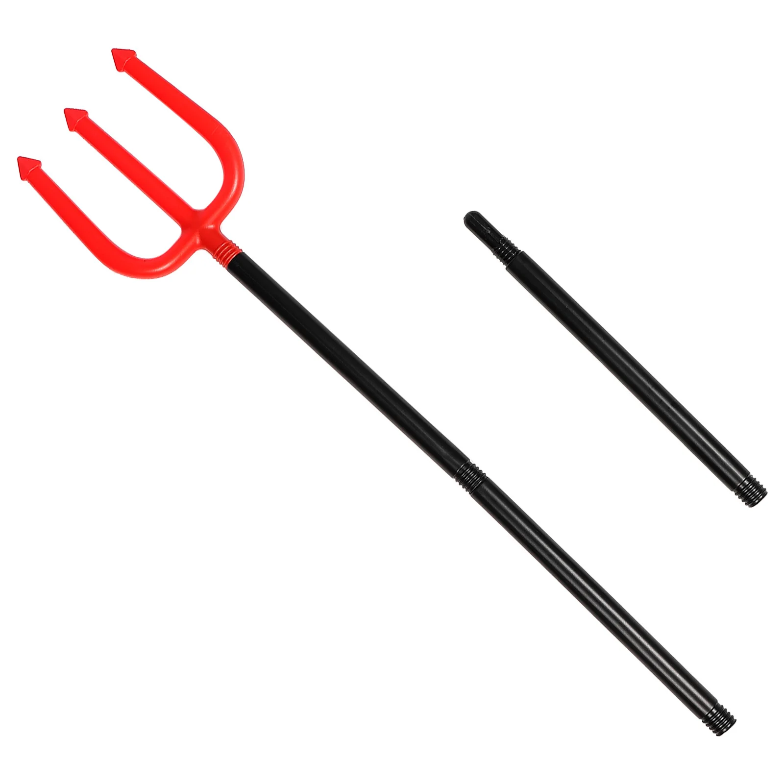 1pc Devil Trident Prop Divertente accessorio cosplay di Halloween per bambini Luce Festa Fotografia Festival Gioco Strumento resistente all'usura