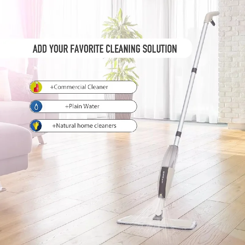 Spray Mop For Floor House Cleaning Tools Magic Wash Lazy Flat With Replacement Microfiber Pads For Home Hardwood Ceramic Tiles