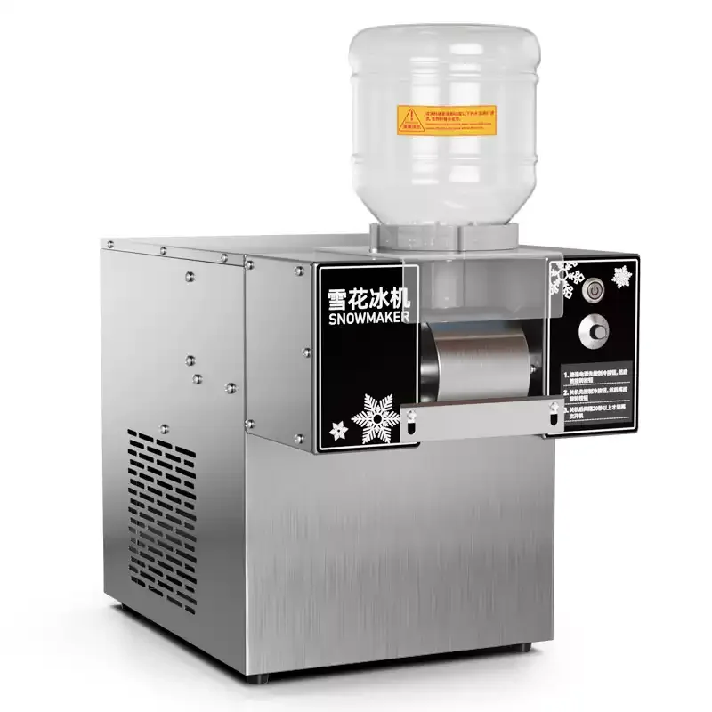 4 buckets of 124FD new commercial ice crusher household full semi-automatic ice crusher