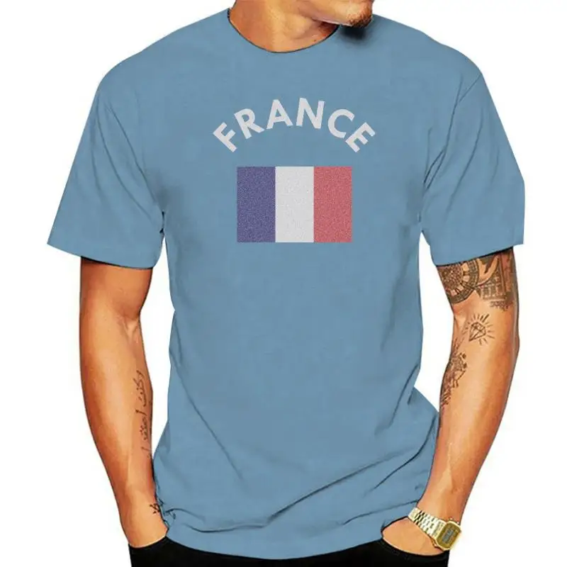 2024 Summer Fashion Hot France Flag Republique Francaise French Country Men T-Shirt T shirt