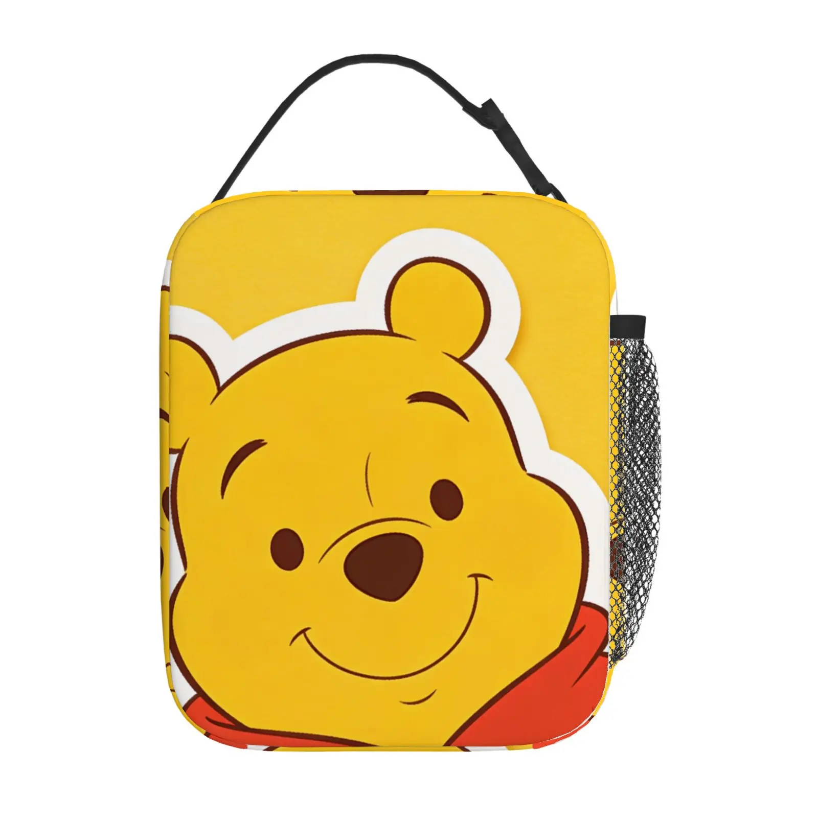 1pc Cute Pooh theme cute lunch bag, suitable for casual daily application, commuter lunch bag, gift
