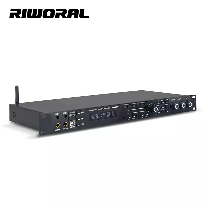 2026 KX800 Professional Karaoke Effects Optical Fiber Transmission/Computer Tuning Function/Support USB Playback