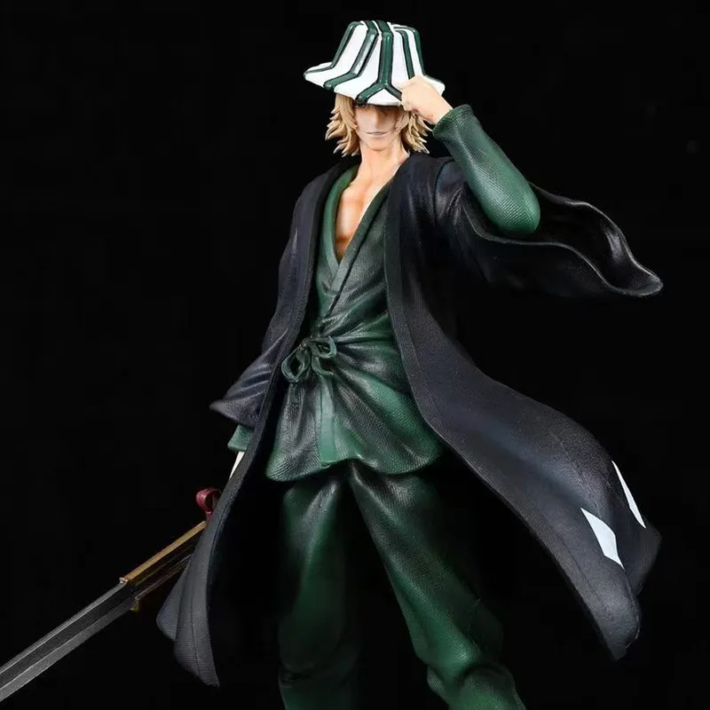 New In-Stock Anime Bleach Urahara Kisuke Action Figure Desktop Display Statue Model Collectible Toy For Anime Fans