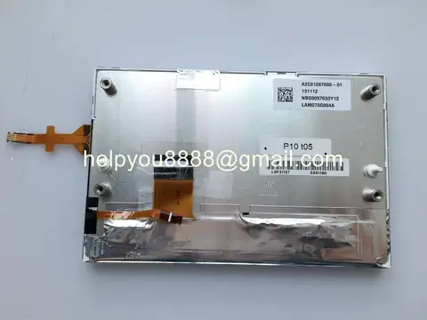 Brand New 7.0 inch LCD Screen LAM070G004A GCX156AKM-E For Peugeot 208 Display + Touch Car Navigation