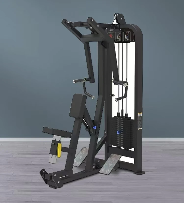 

Professional Adjustable Gym Equipment Trainer Steel Construction Pin Load Selection Fitness Machine for Back and Arm Training