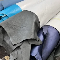 Colorful kangaroo skin! Cost-effective! Genuine Leather kangaroo skin Strong tearing force Pet rope woven leather