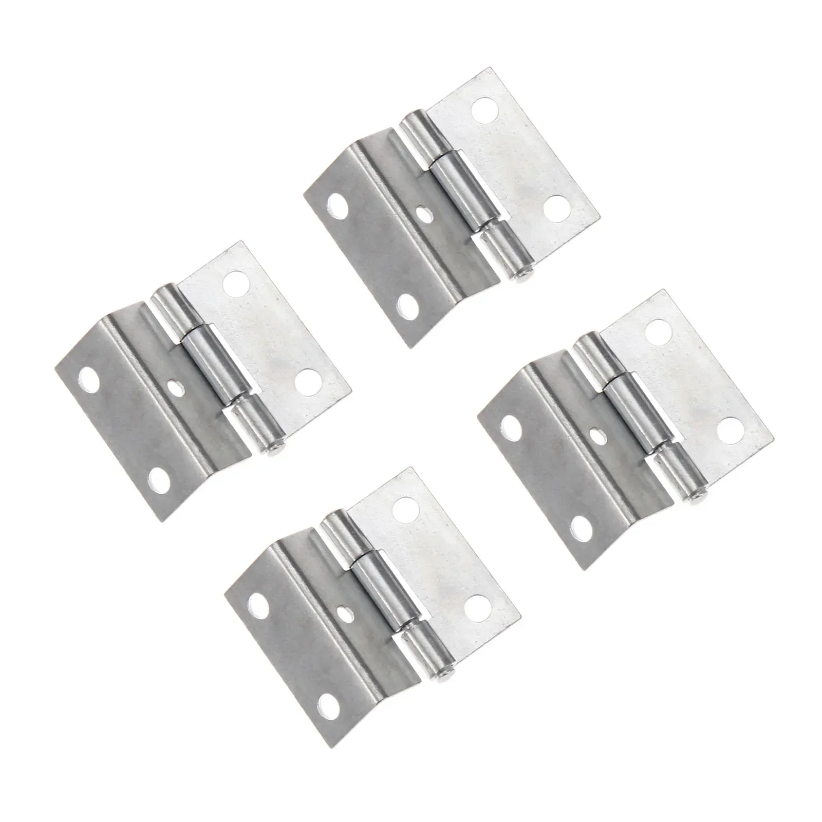 4 Pcs 25*15*12mm Cabinet Door Luggage Furniture Decoration Hinge Jewelry Wood Boxes Vintage Chinese Zinc Alloy Hinge with Screws