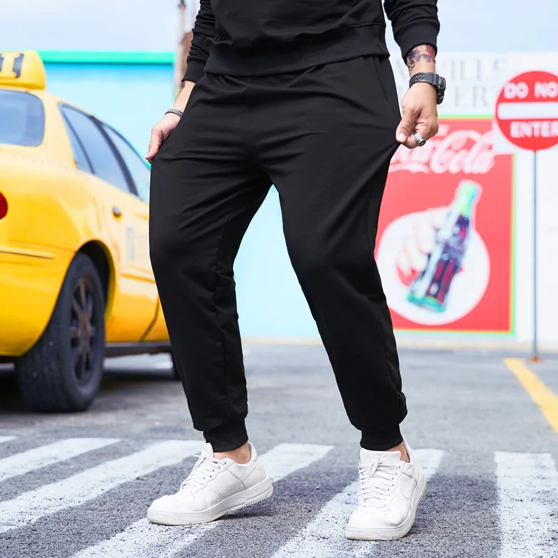10XL Oversize Casual Pants Man Wide Leg Men's Joggers Sweatpants Men Summer Quick Dry Streetwear Elastic waist Pants Trousers - Image 4