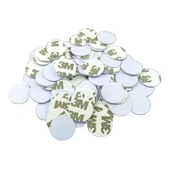 5YOA 5/10/20pcs Rfid Smart Chip T5577 Coin Card Sticker Id 125khz 25mm Replicable Label Token Rewritable Key Em4305 Badge