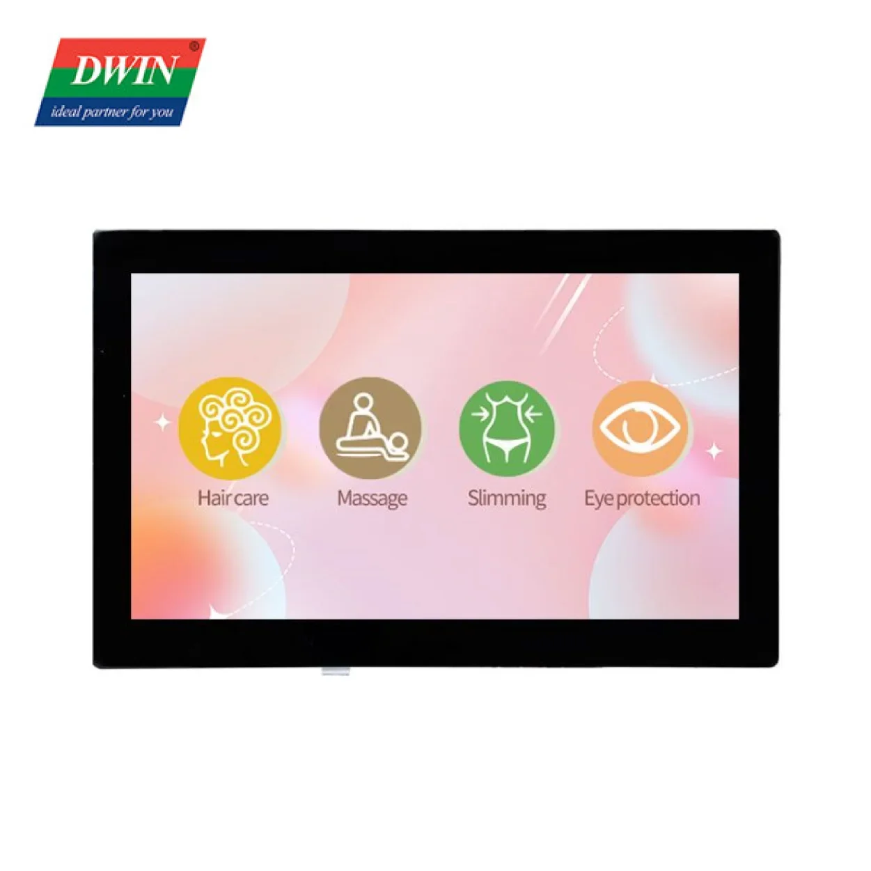 2026 15.6 Inch 1920*1080 IPS LCD Display HMI Skin Analysis 500mp USB Camera Beauty Application Enabling WIFI Module Video Playba