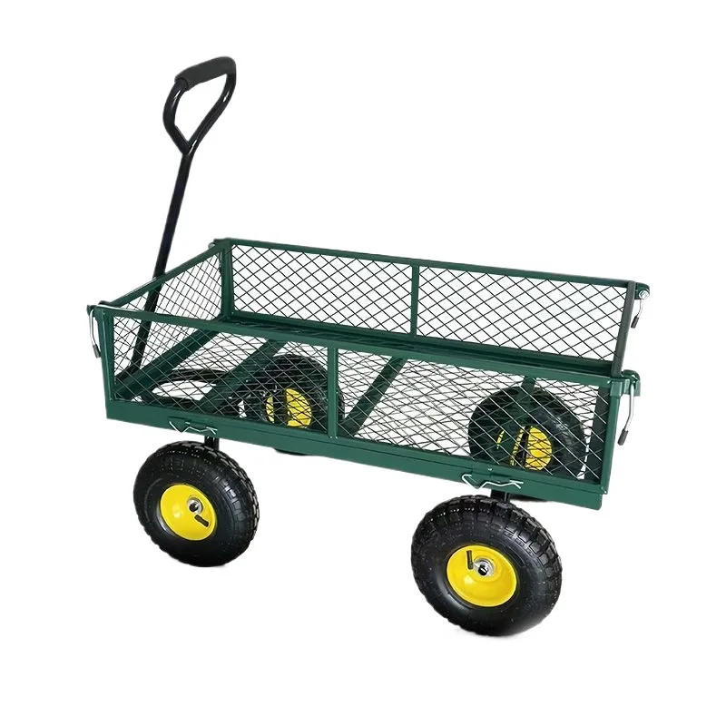 Four-wheeled trailer, trolley, flatbed truck, network car, tiger car, truck, heavy-duty household truck, silent