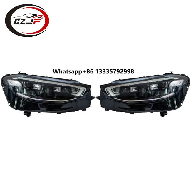 

CZJF New LED High Quality Head Lamp for Mercedes Benz S Class W223 2021 2022 2023 2024 White Car Lights 2239068503 2239068603