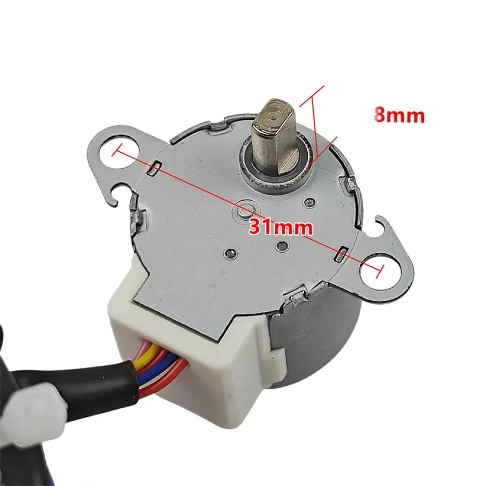 1 PCS 12V Motor 24BYJ48 with 38cm Cable For Aux Wall-Mounted Air Conditioner Swing Bla Synchronous Motor 11230002000058