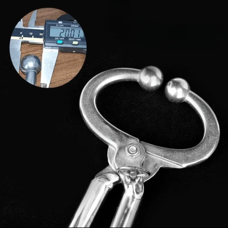 الكربون الصلب الثور كماشة بأنف ملزمة الجر أدوات طبيب بيطري المهنية المحمولة قابل للتعديل كماشة أدوات يدوية ذات مقبض طويل #4