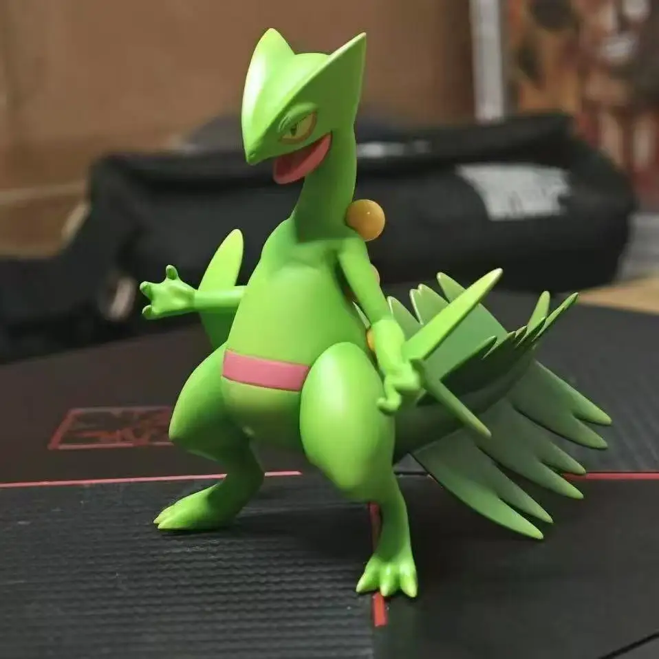 بوكيمون BKM Lizard سلسلة الرسوم التوضيحية ثلاثية الأبعاد أنيمي يمكن تقديمها كهدية سلسلة العشب البلاستيكية ألعاب الحيوانات الأليفة اللطيفة هدية