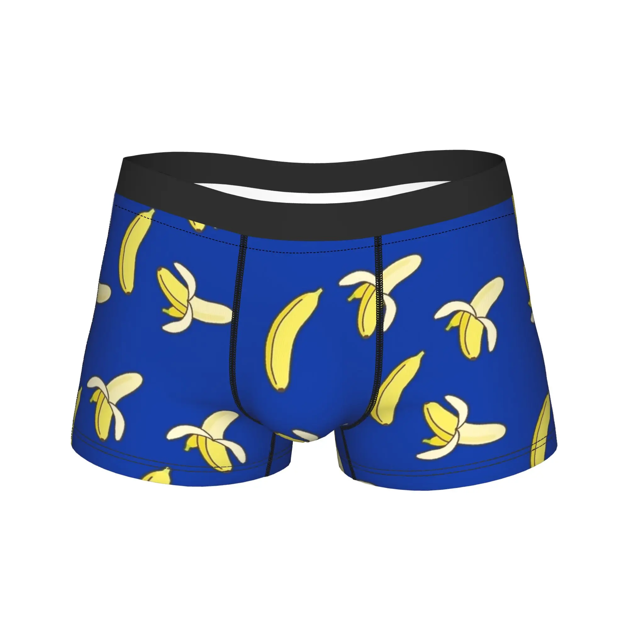 Hunter Inspired Banana Underwear  Men Boxer Brief Breathable Boxershorts Hot Sale Pattern Oversize Underpants