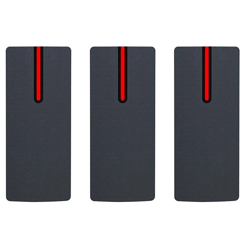 Smart Portable 3X IP68 Waterproof IC Card Reader 13.56Khz Proximity Card Access Control Slave Reader Support Wiegand 26/34