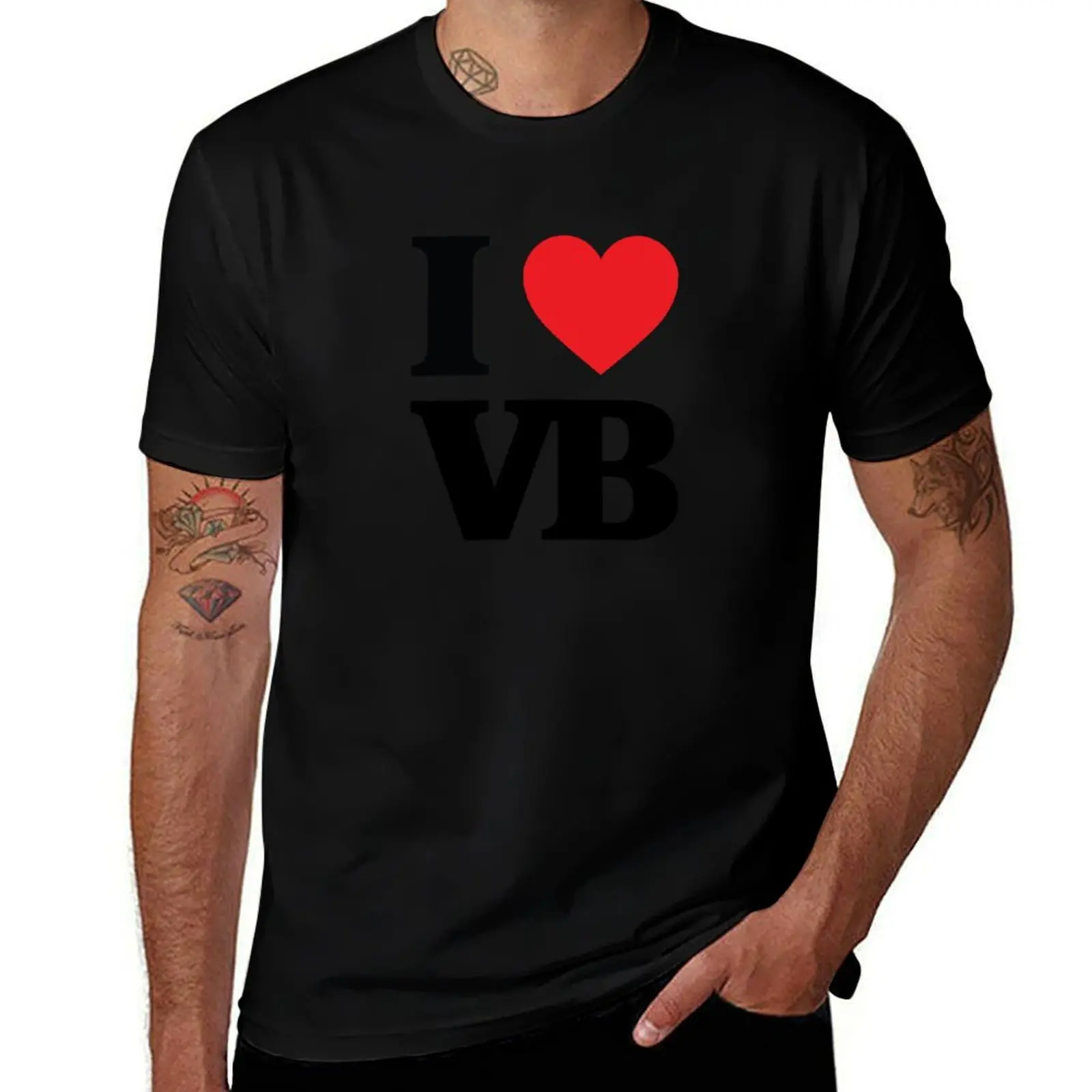 I Love Vb T-Shirt H…