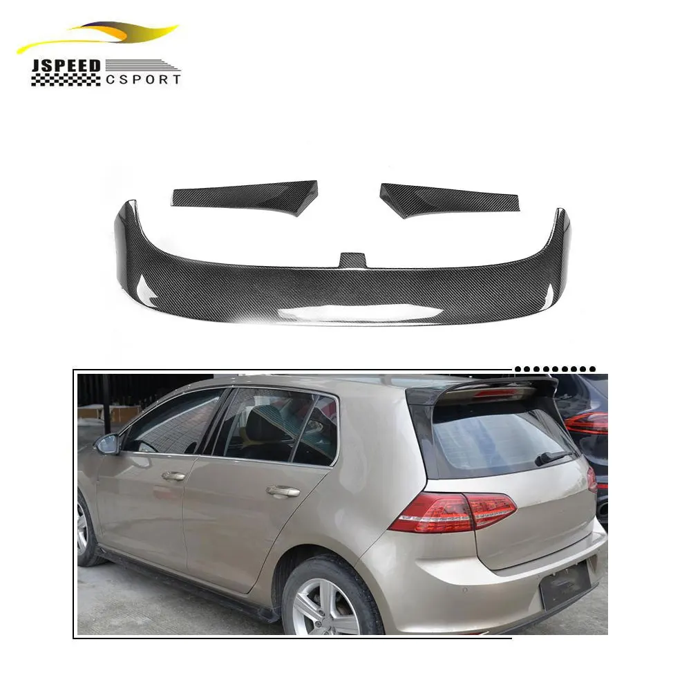 

Suitable for The carbon fiber rear spoiler is Suitable for the Volkswagen Golf 7 VII MK7