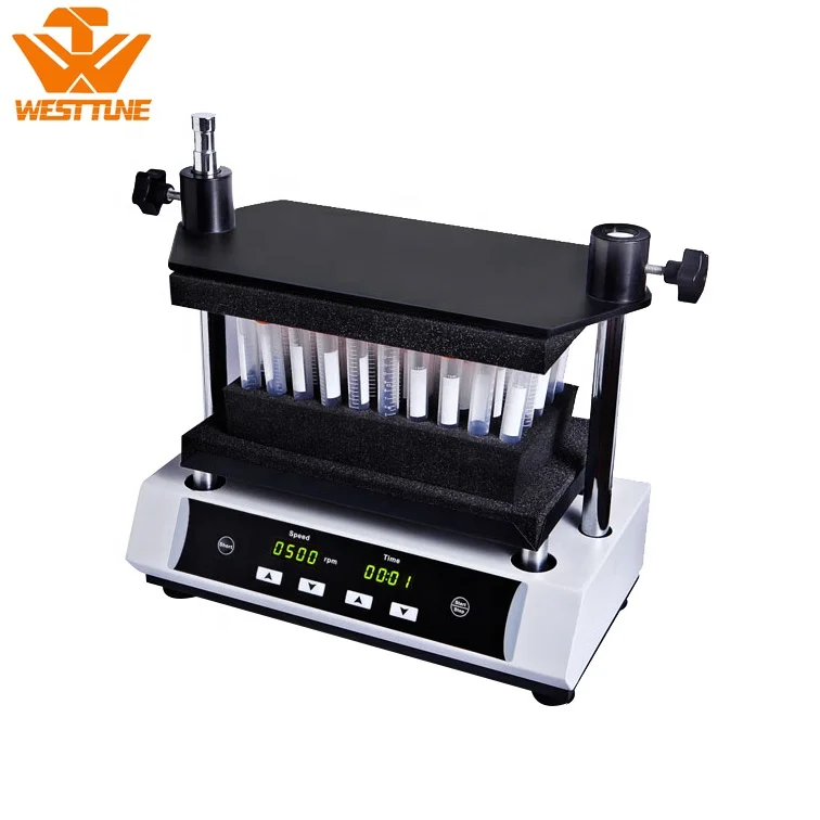 2500 Digital Lab Vortex Mixer Large Orbital 2500rpm Multi-Tube with Variety Blocks Multi-Tube Supply