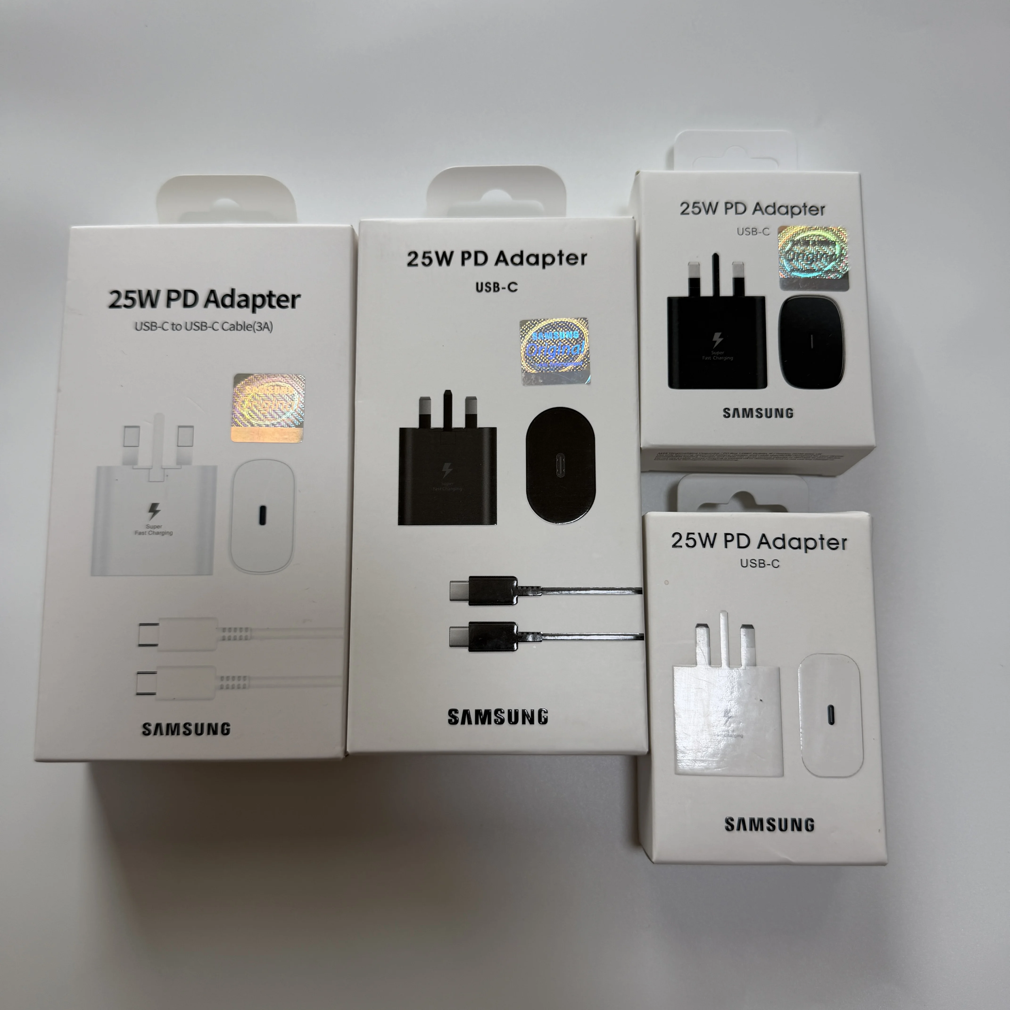 Samsung 25W Charger Original Super Fast Charger Type C Adpater Galaxy S26 S25 S24 S23 S22 S21 A17 A55 A35 A25 A15 Z Flip 7 6 5 4