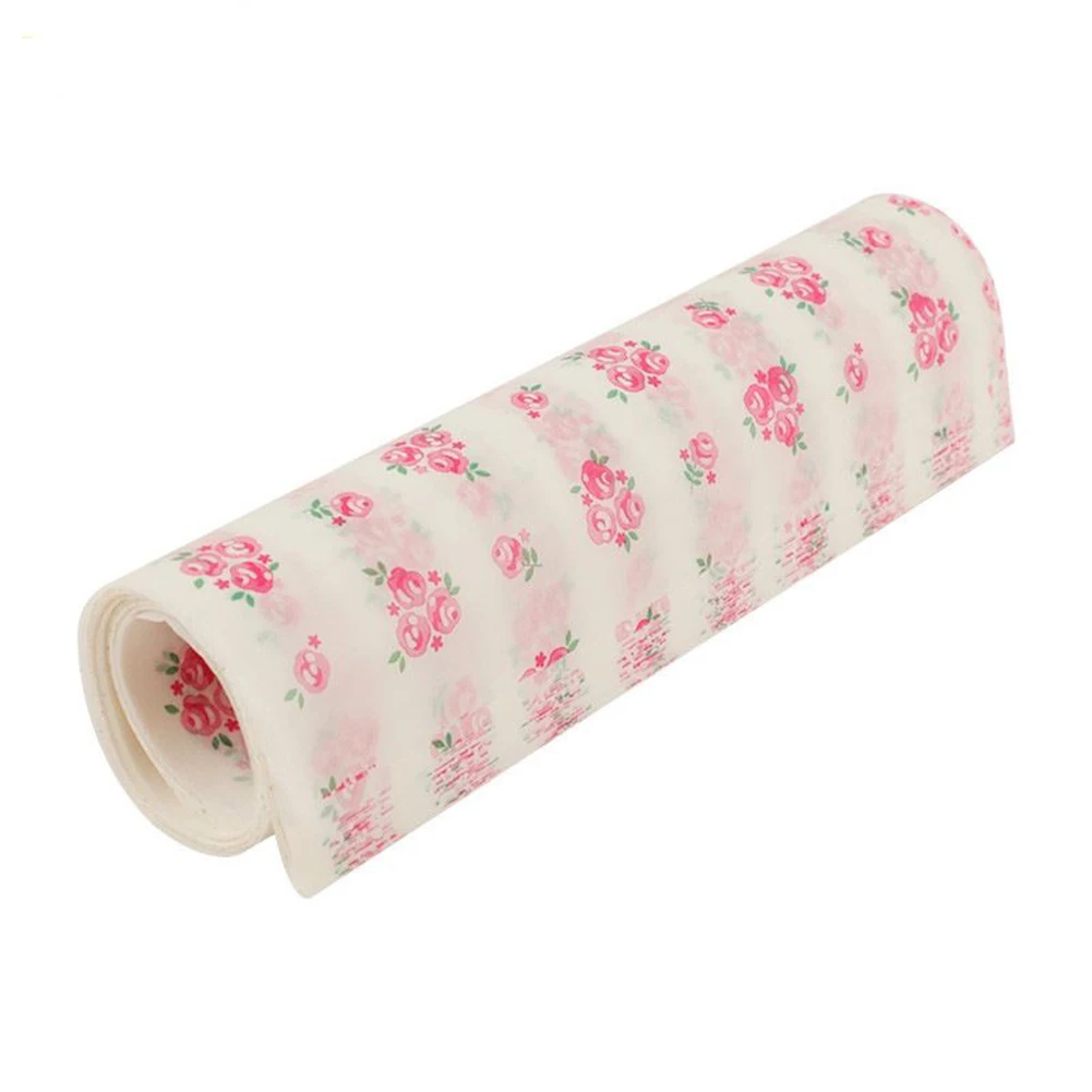 Wax Paper Baking Sandwich Packing Papers 50 Sheets Waterproof and Oil Resistant Convenient for Picnics and Dish Pads