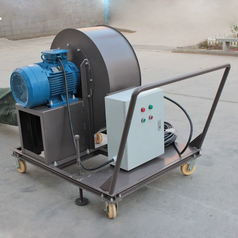 Grain Drying Fans for Cooling and Dehumidification Centrifugal Ventilators Barn Moving Fans FREE Standing OEM AC Carbon Steel