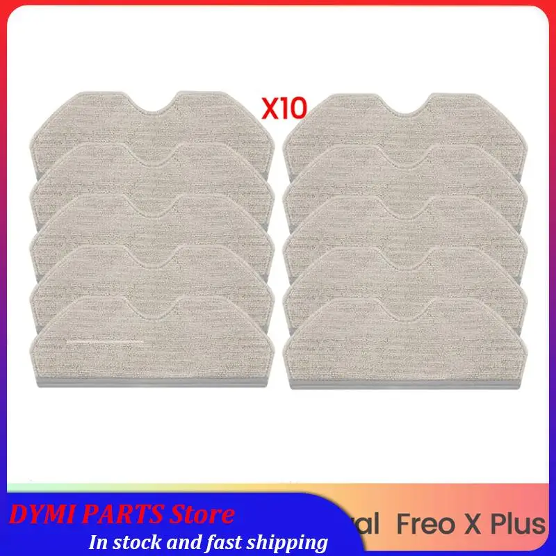 

Essential 10PCS Mop Pads Replacement For Narwal K1 Narwal Freo X Plus Robot Vacuum Cleaner Washable & Reusable Microfiber Mop Pa