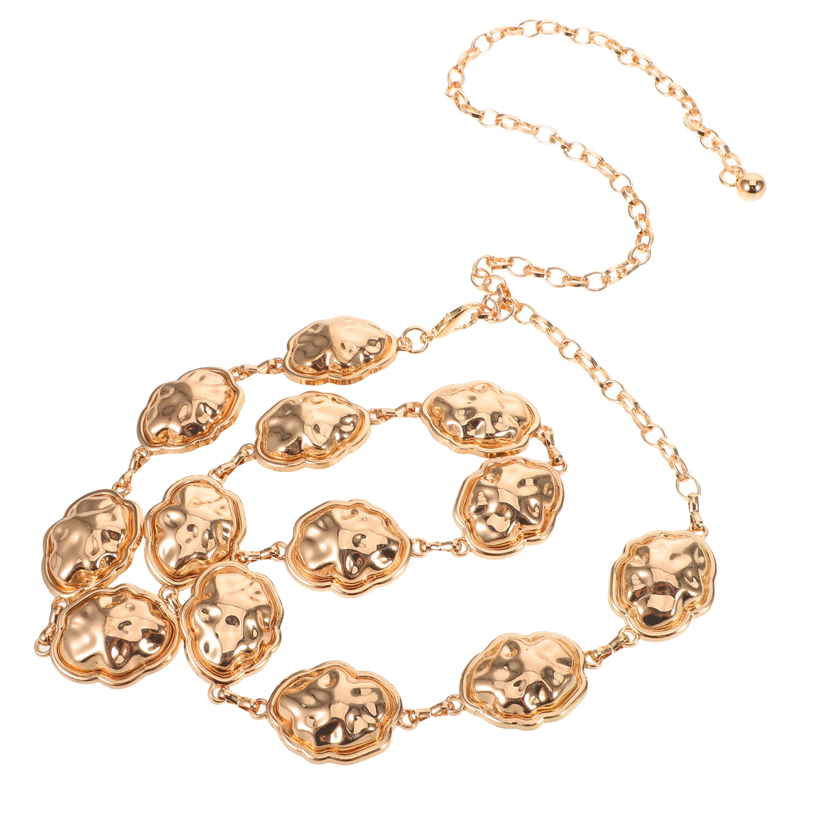 

Fashion Waist Chain for Clothing Belt Decor Corset Belly Chains Body Women Girls Metal Jewelry Women's Cinched Golden