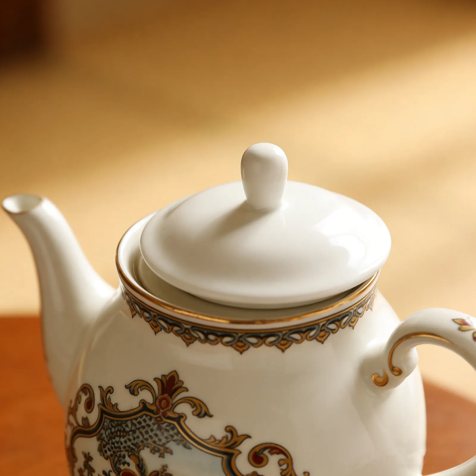 Tapa de Cerámica para Taza de Té, Porcelana Blanca, 8.2cm, Redonda, Antipolvo, Compatible con Teteras y Tazas de Café, a Prueba de Derrames