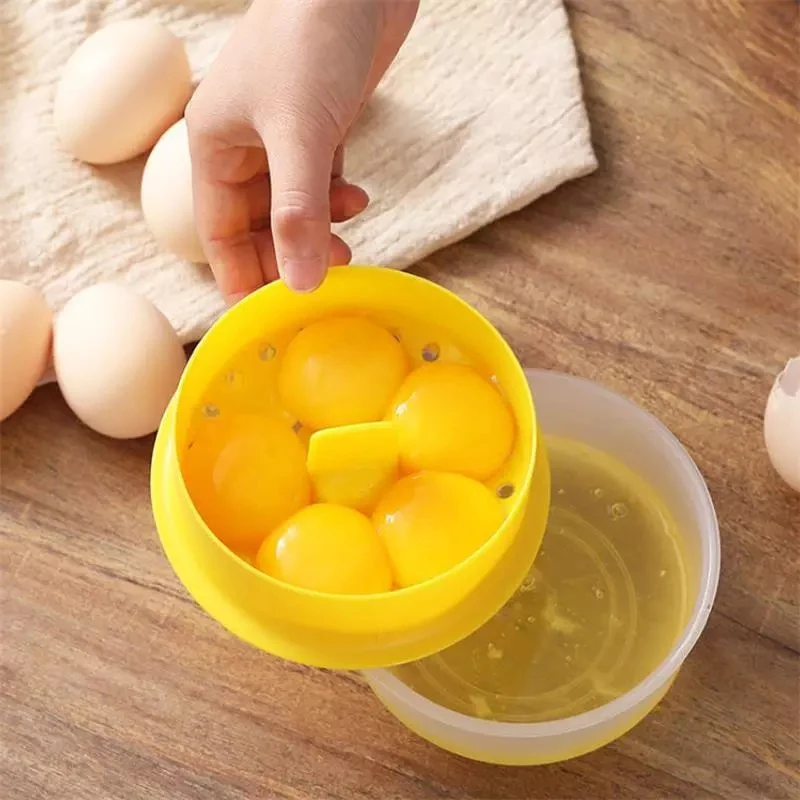 Cooking Tools 2 Colors Convenient High Quality Efficient Save Time High Quality Egg Yolk Separator Easy To Clean Egg Separator