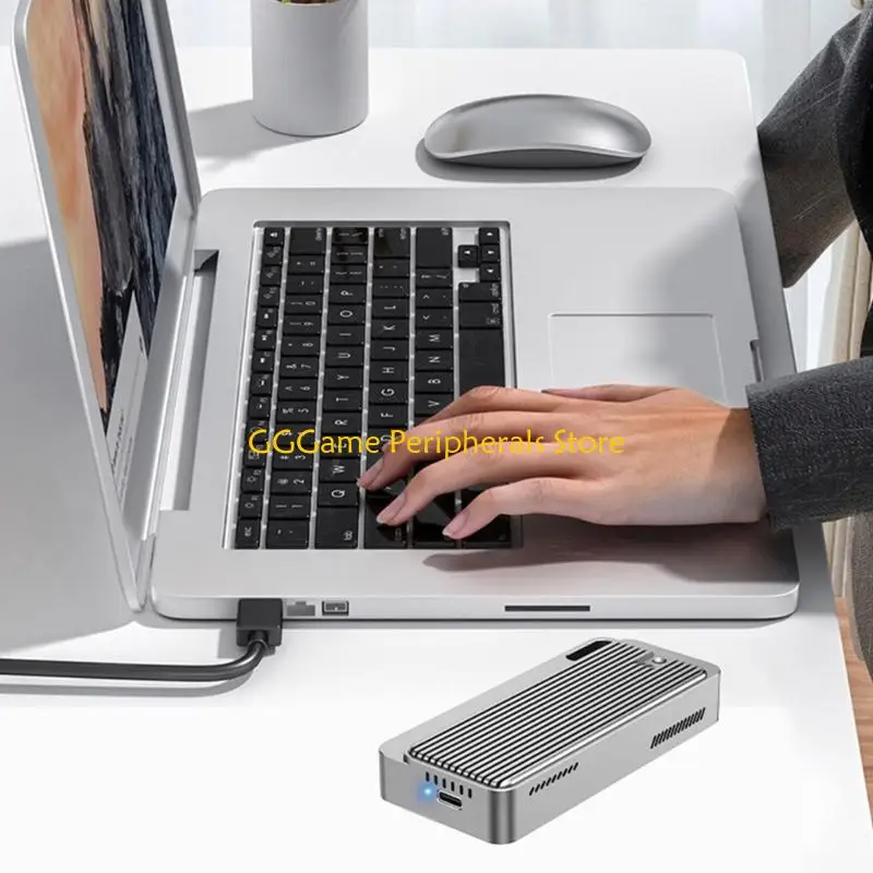 

U55B M.2 Portable NVMe USB4.0 40Gbps Fast Speed Hard Drive with Aluminum Case Enclosure