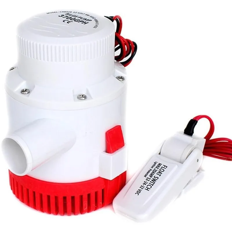 3700GPH Bilge Pump Large Marine Submersible Sewage Pump Electric Small Bilge Submersible Pump