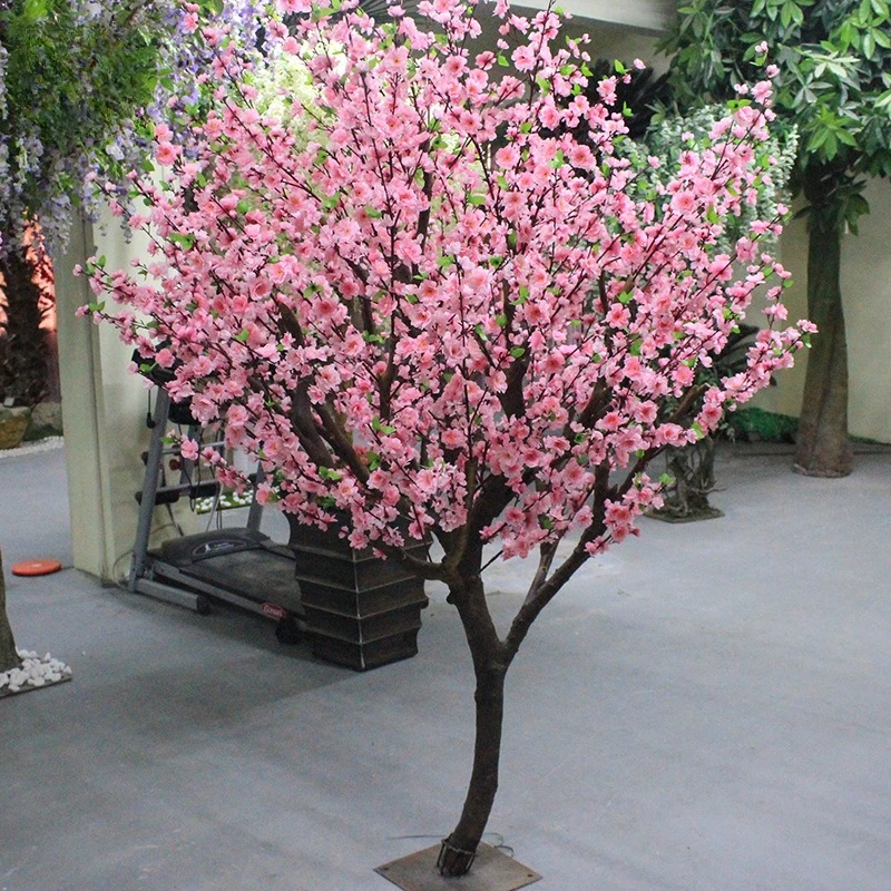 

Artificial peach blossom tree, shopping mall wishing tree, fake flower tree, small peach blossom decoration, handmade craft