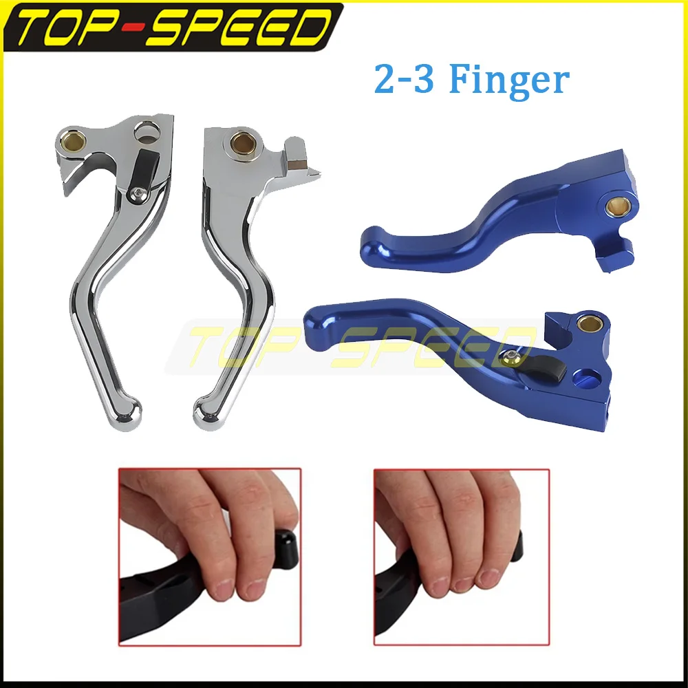 1pair Brake Clutch Levers Handle Contorl Lever For Harley Sportster Forty-Eight Iron Nightster Seventy-Two XR1200/XR1200X 07-13