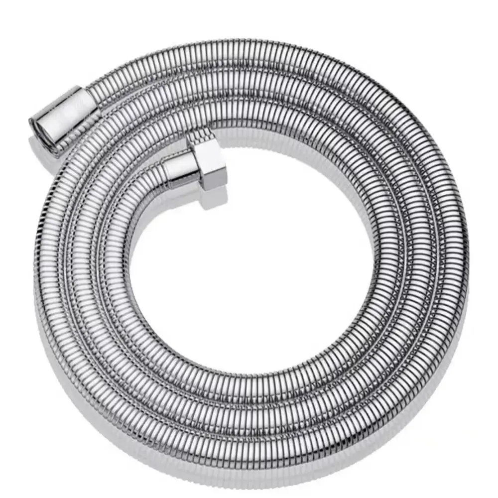 

Сменный ручной шланг для насадки для душа, противоскользящая удлинительная трубка для душа из нержавеющей стали, универсальная удлинительная трубка высокого давления