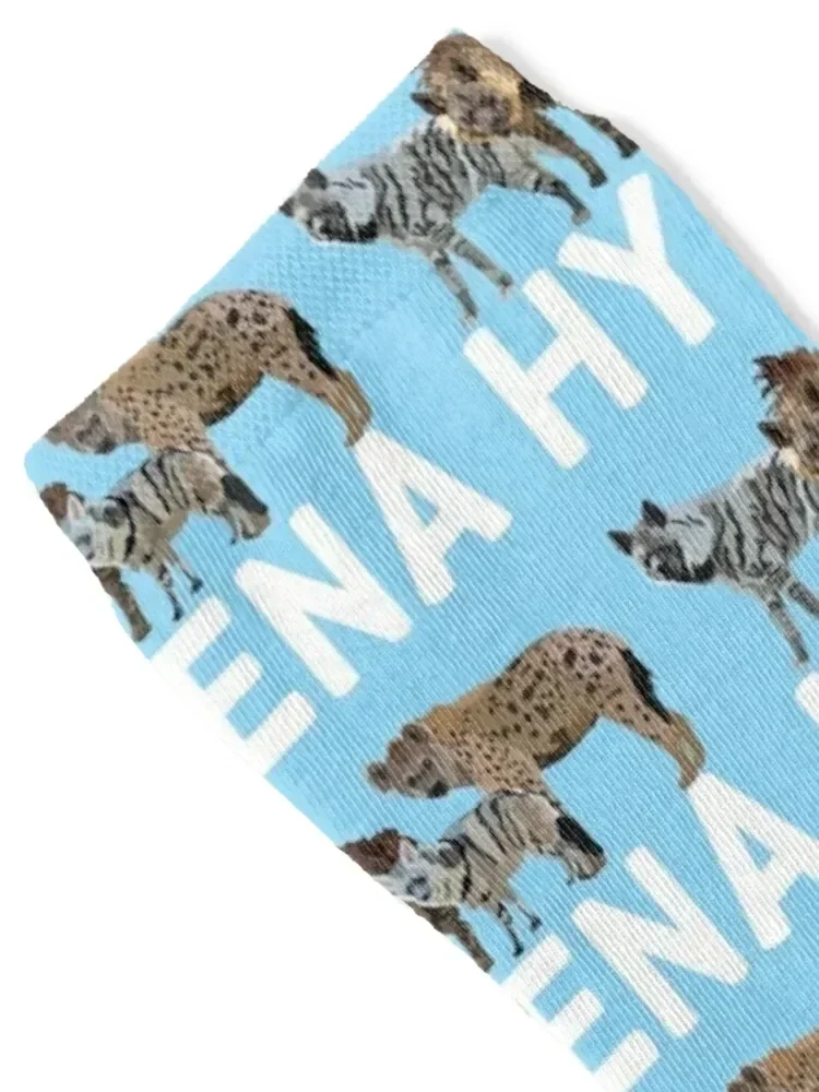 H is for Hyena Socks Rugby Children's custom hiphop Socks For Women Men's