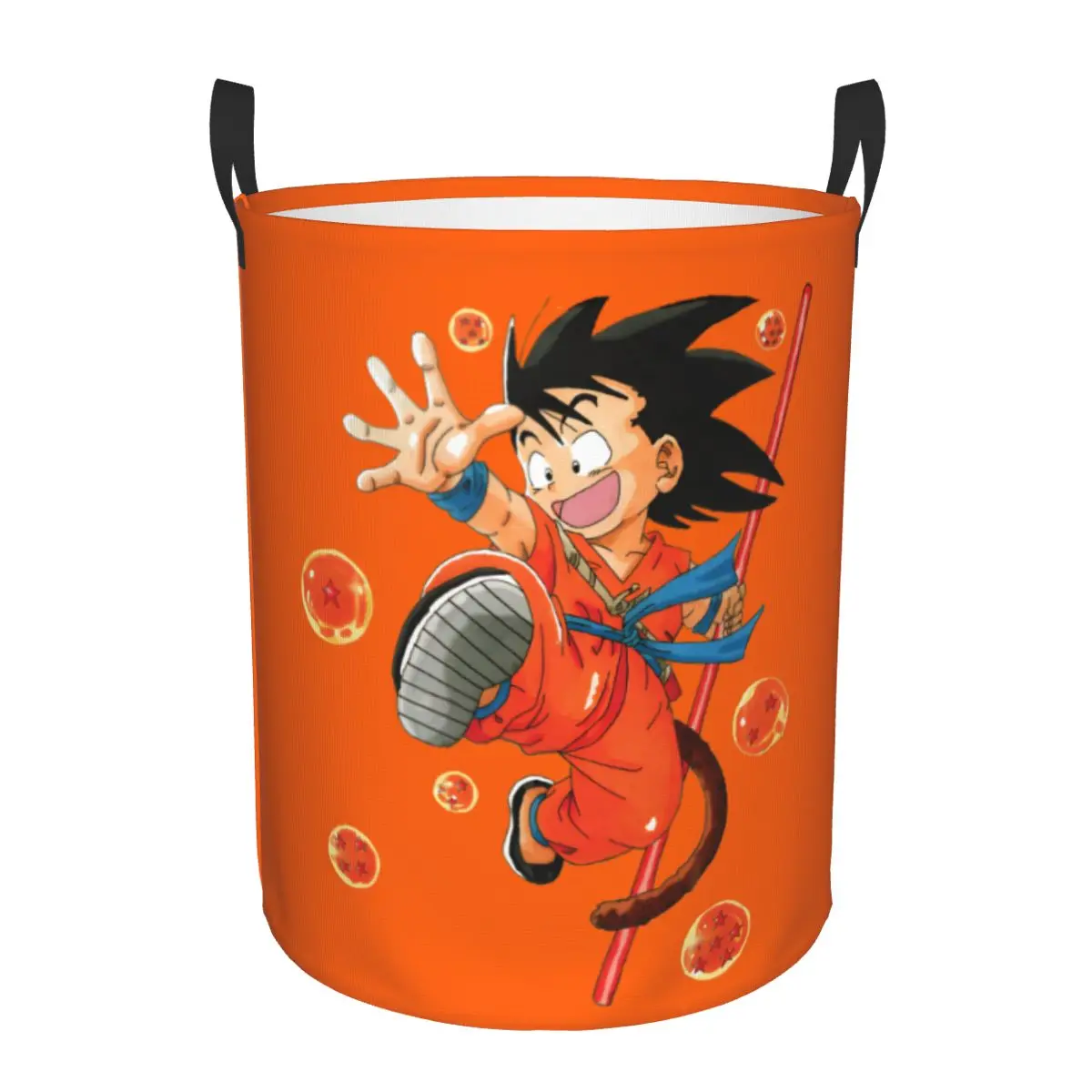 

Складная корзина для белья Dragon Ball Z с Гоку, большая корзина для хранения одежды, аниме-манга, детская корзина для белья