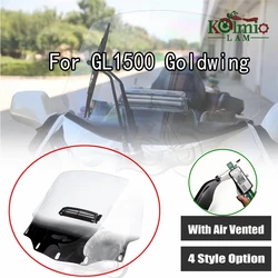 Fit For Honda Goldwing GL1500 Motorcycle Windscreen Windshield GL 1500 Gold Wing 1500 Fresh Air Vented Wind Screen Accessories