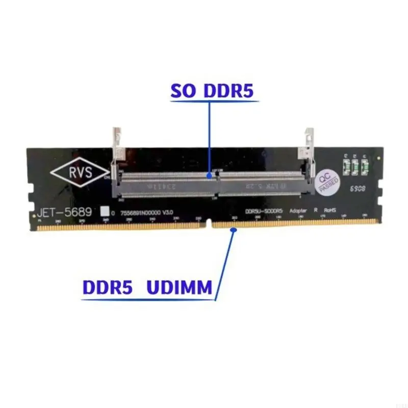 F3Ke Desktop Adapter Card Memory Tester Ondersteuning dus DDR5 tot DDR5 UDIMM Converter
