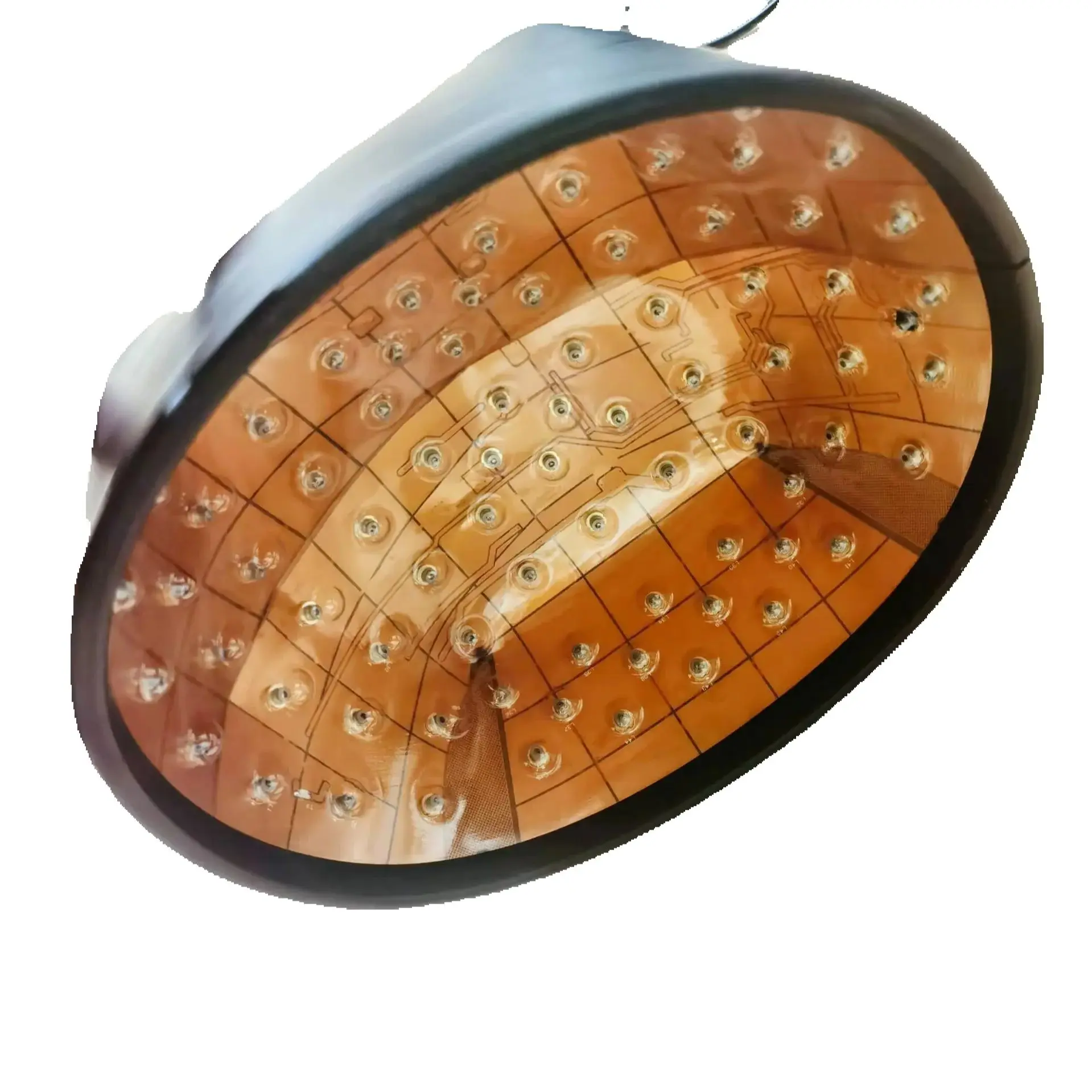 

Профессиональная лазерная терапевтическая шапочка для роста волос - устройство LLLT с красным светом и 150 диодами для эффективного лечения выпадения волос