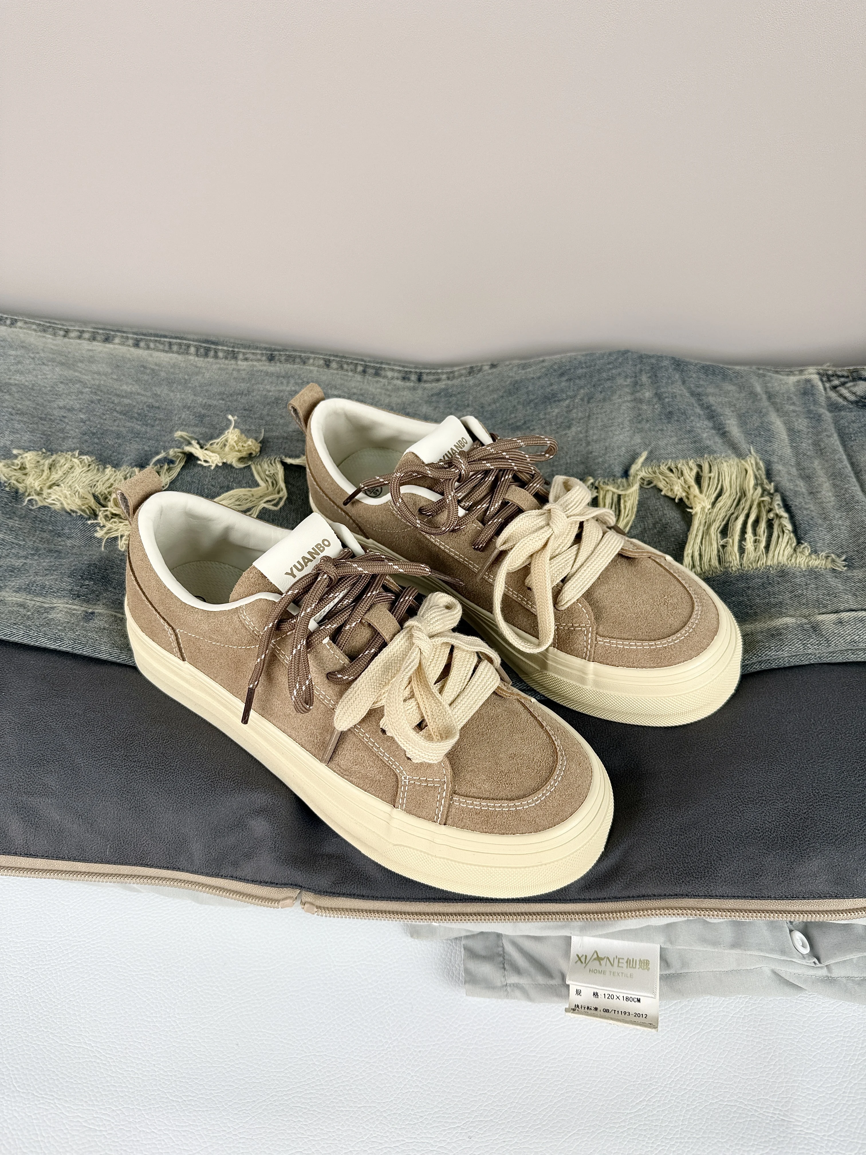 SMVP nouvelles chaussures de sport respirantes à semelles épaisses toutes saisons et décontractées à la mode