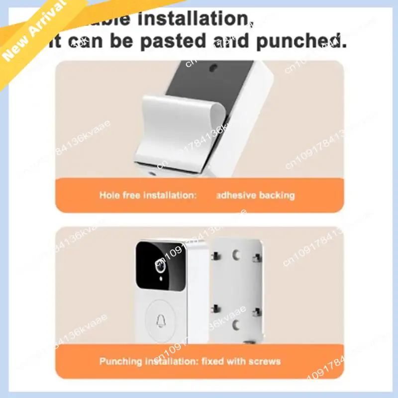 M01K Smart Wireless Wifi Video Doorbell Waterproof 1080P HD Video Doorbell With Camera HD Infrared Night Vision Camera Easy To U