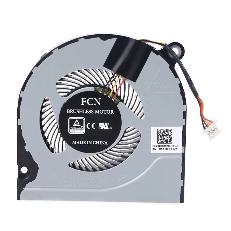 Laptop CPU Cooling Fan for Acer Shadow Knight 3 Nitro AN515-51 52 G A717 N17C1 for DFS541105FCOT FJCL for DC 5V 0.5A W3JD