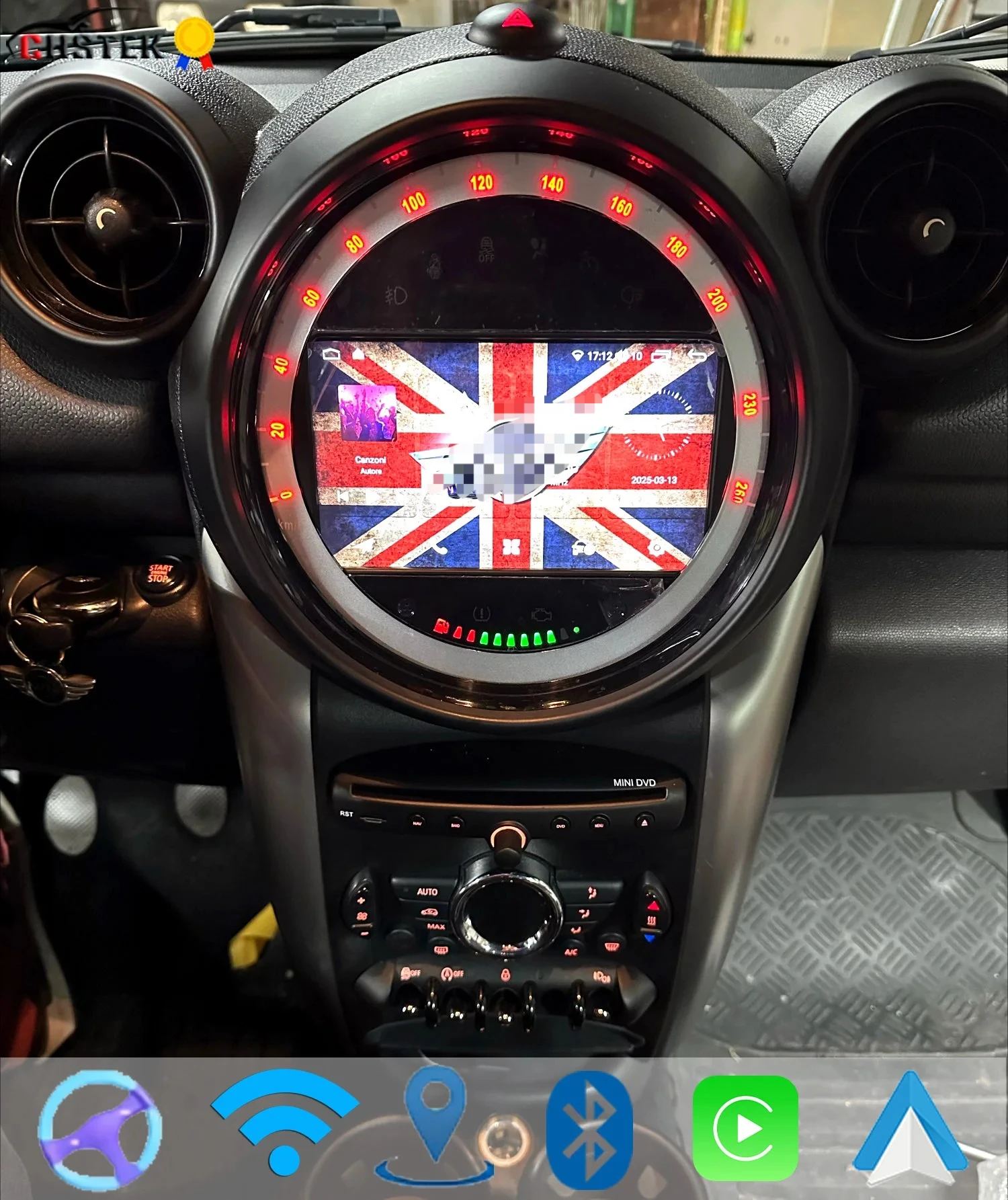 

CHSTEK For Mini Cooper R56 R58 R55 R57 Bmw S Clubman Clubvan Car Radio Carplay Android 13 Multimedia GPS Navigation WIFI 4G RDS