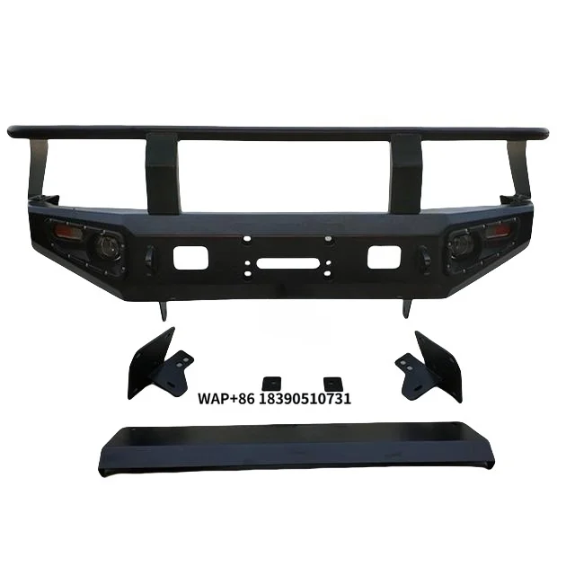 

Высококачественный передний бампер и защитная дуга с вырезами под противотуманные фары. Новые аксессуары 4x4 для Land Cruiser LC90.