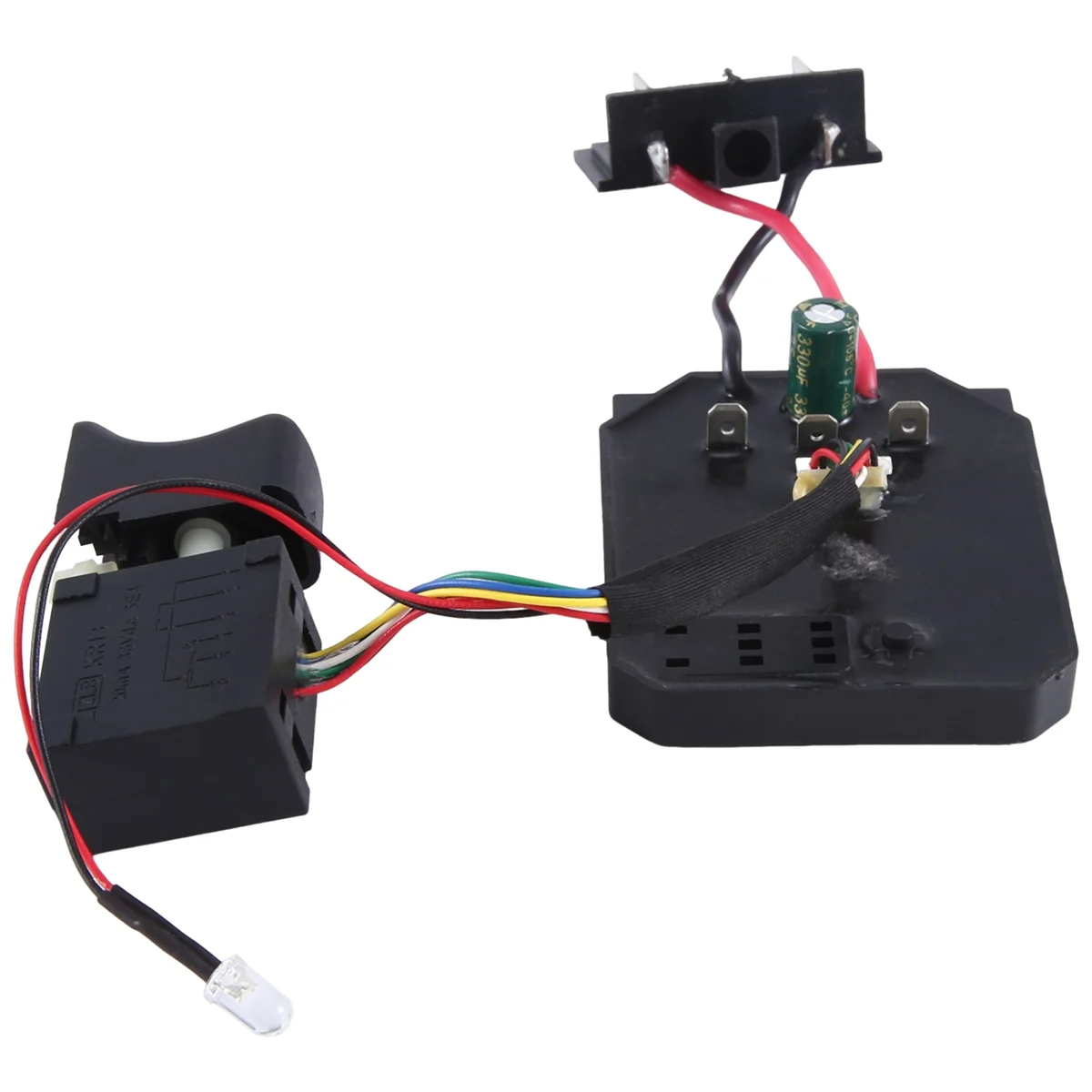 AT77 adecuado para Dayi 2106/161/169 Placa de Control de accionamiento de llave eléctrica sin escobillas + interruptor de llave eléctrica sin escobillas