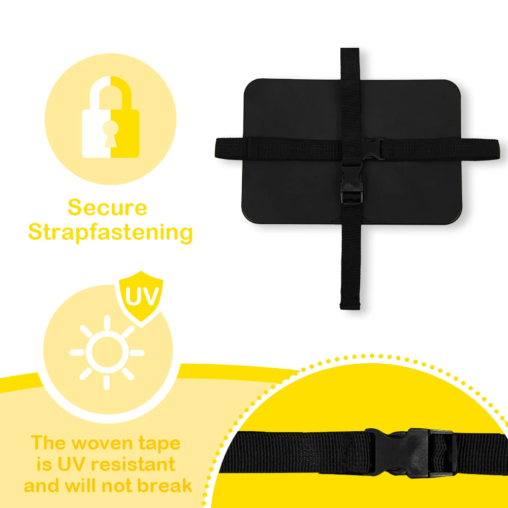 1 pc Crash Tested and Certified Shatterproof Baby Car Mirror for Rear Facing Infant with Wide Larger Crystal Clear View