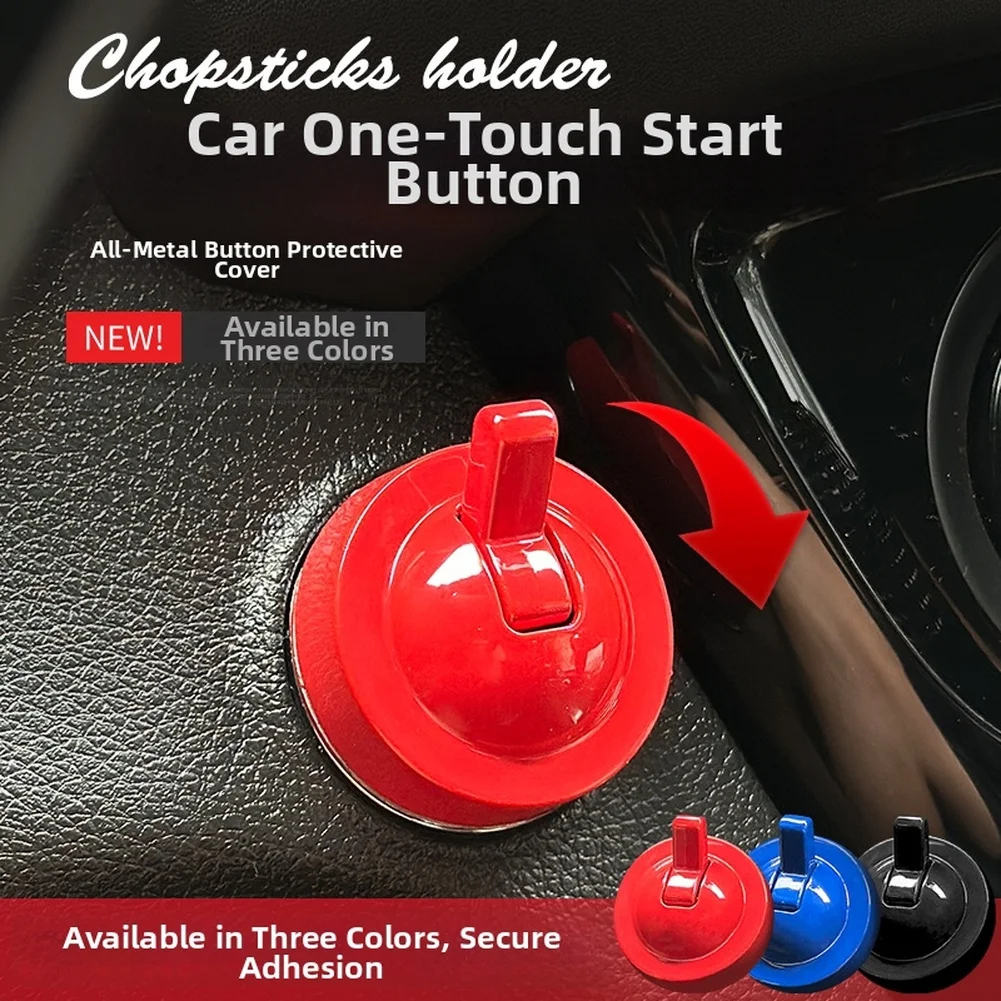 

1pcs Car Vintage Metal One Button Start Lever Car Ignition Switch Cover Decoration Interior Accessories